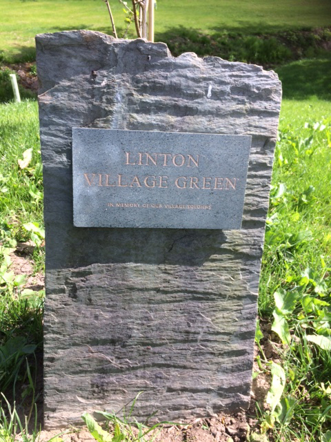 linton village green sign